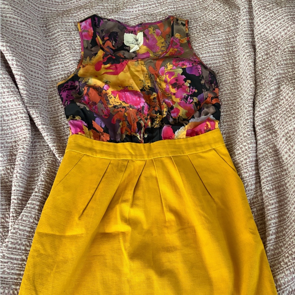 Tabitha Multicolor Silk Dress